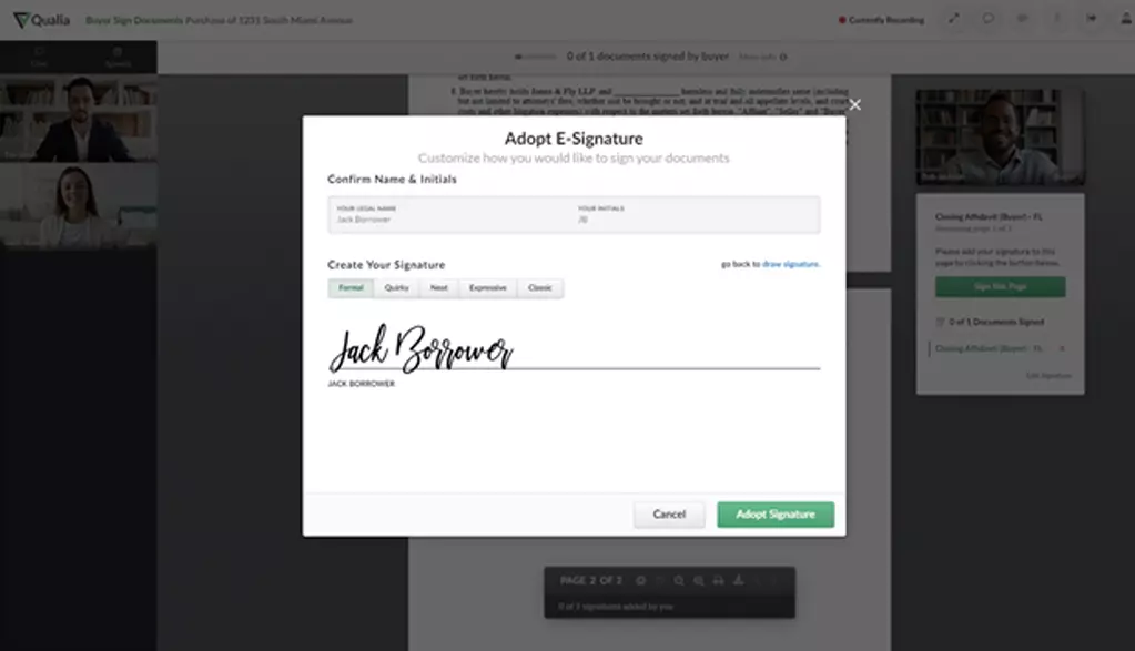 Adopt ESignature